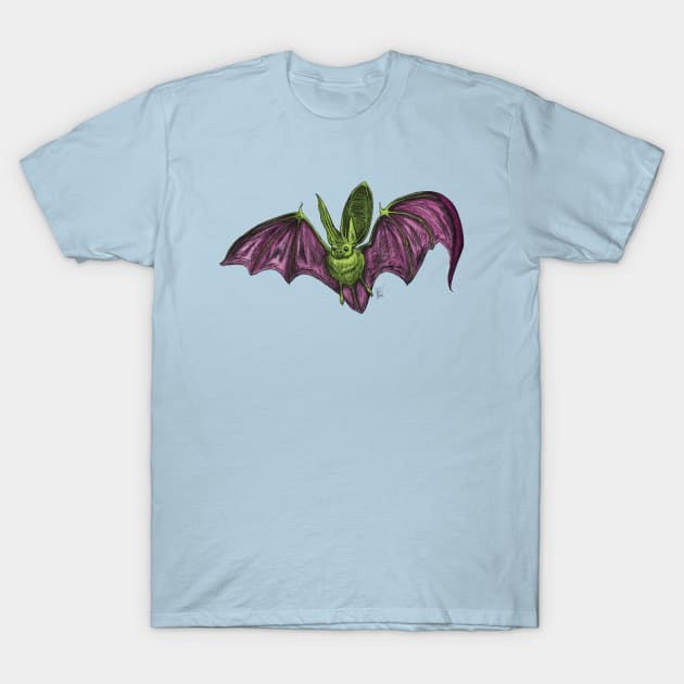 Townsend's Big-Eared Bat T-Shirt by adamtyberius